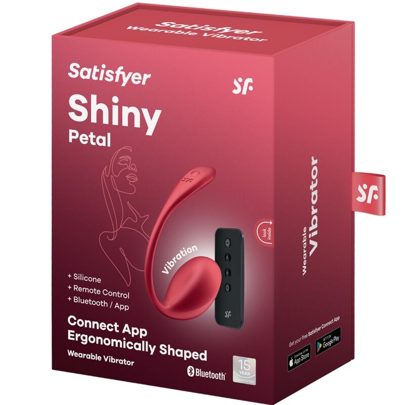 Satisfyer Shiny Petal G Point Fernbedienungs Stimulator Rot