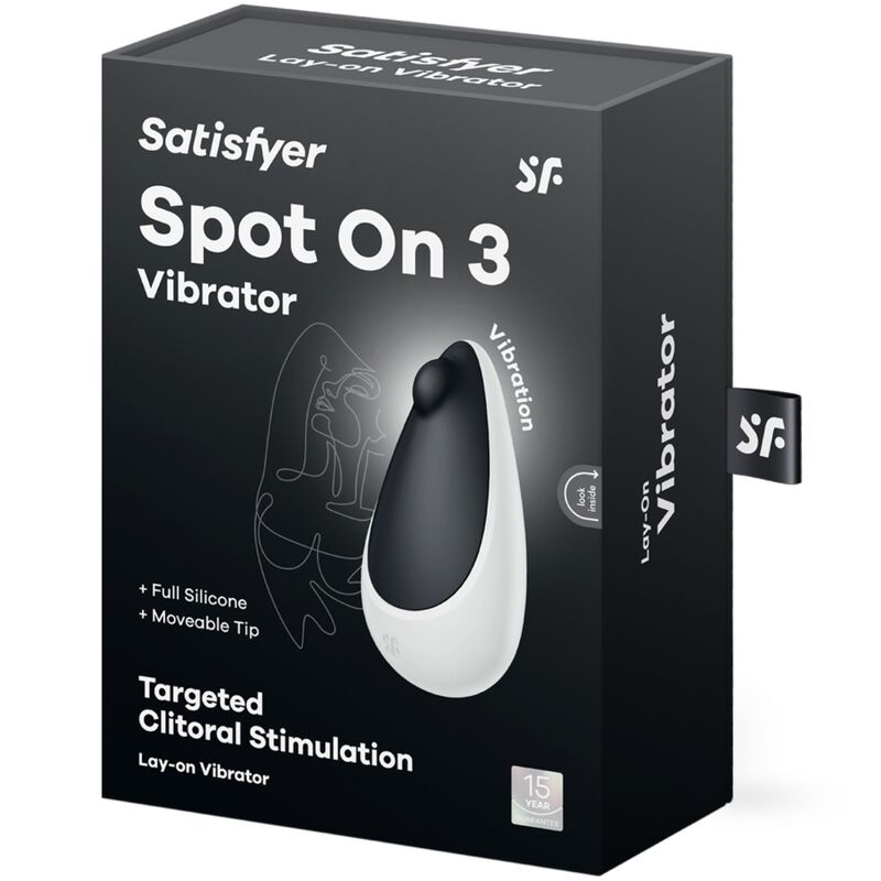Satisfyer Spot On 3 Schwarzer Klitorasstimulator
