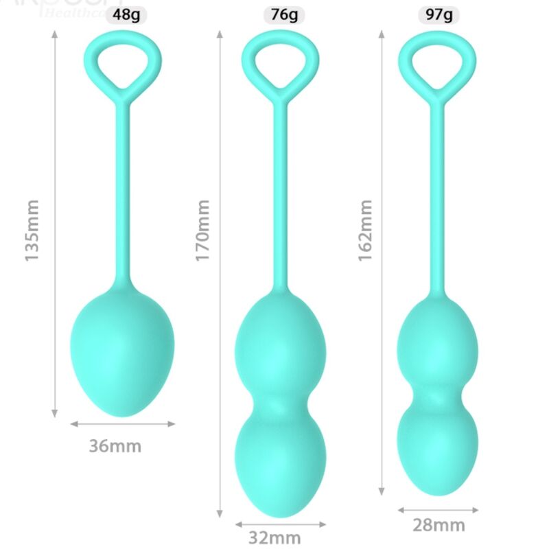 Armony Anabiosis Vaginalhantel 3 Stufen Grün
