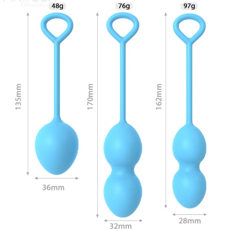 Armony Anabiosis Vaginalhantel 3 Stufen Blau