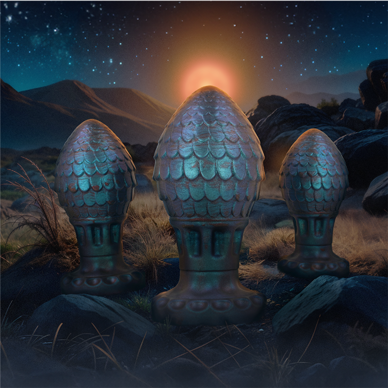 Epic – Vrakos Drachenei Analstecker Grösse S