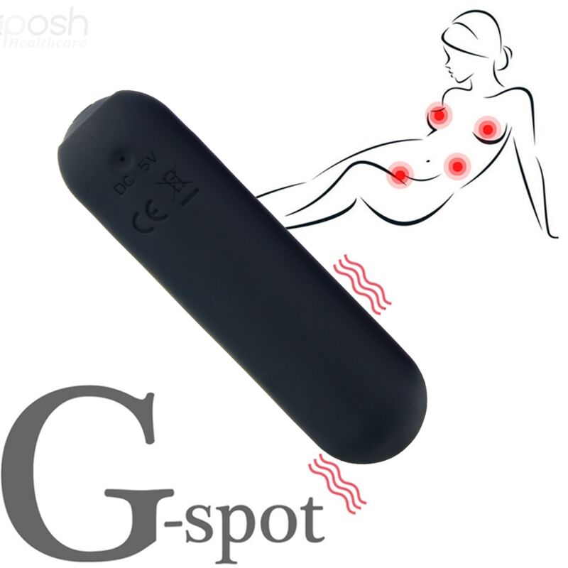 Armony – Splash Haha Vibrator Bullet Silikon 10 Vibrationen 75 x 19...