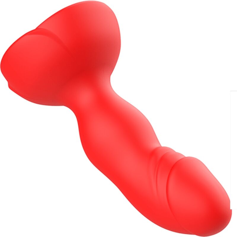Armony – Extreme A Bloom Rose Vibrator & Analstecker Fernbedienung Rot