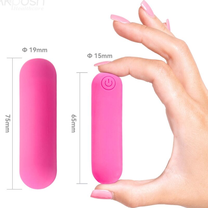 Armony – Splash Haha Vibrator Bullet Silikon 10 Vibrationen 75 x 19...