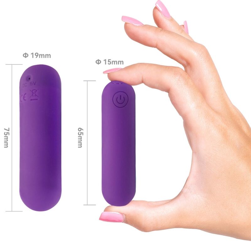 Armony – Splash Haha Vibrator Bullet Silikon 10 Vibrationen 75 x 19...