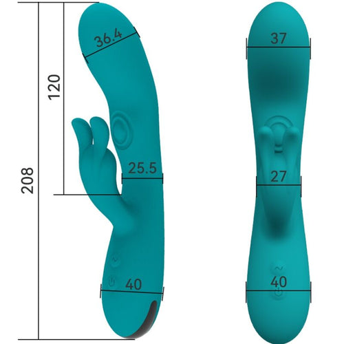 Armony – Dancing Bunny Vibrator Rabbit 10 Geschwindigkeiten Grün