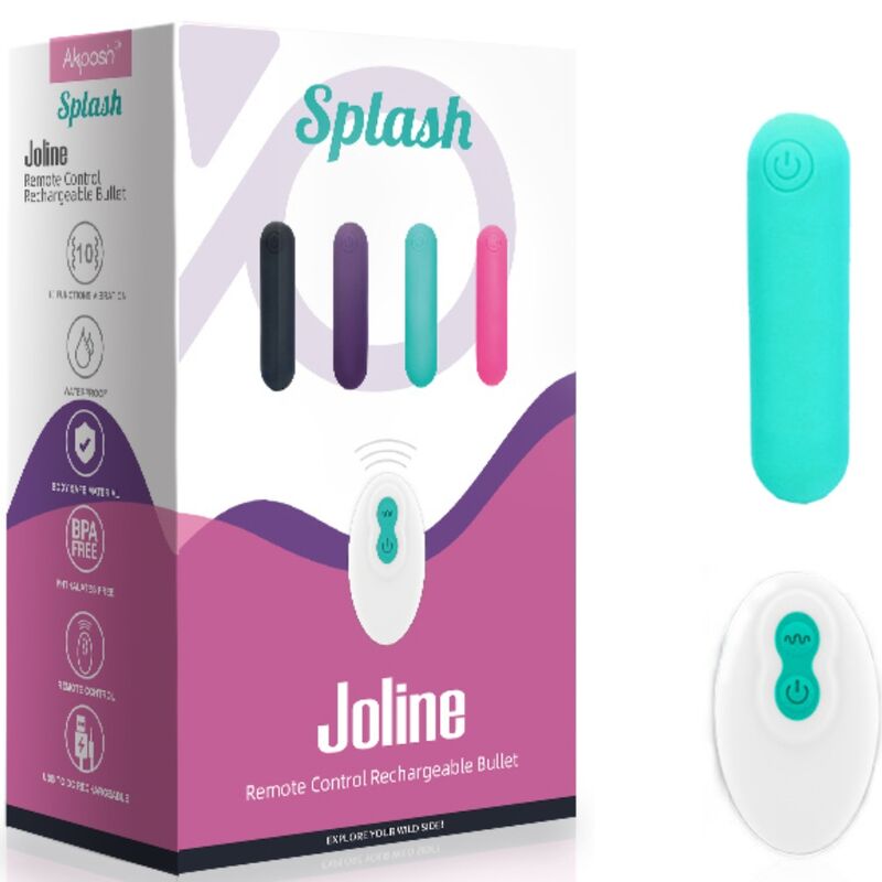 Armony – Splash Joline Vibrator Bullet Silikon Fernbedienung 10 Vib...