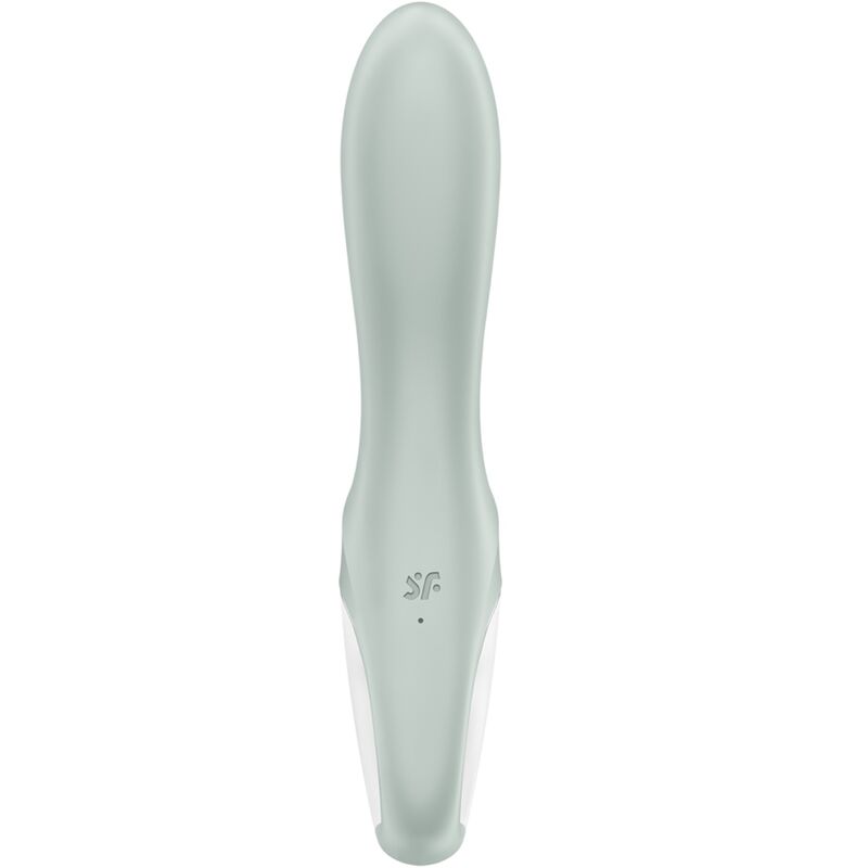 Satisfyer Air Pump Booty 3 Aufblasbarer Analvibrator Graugrün