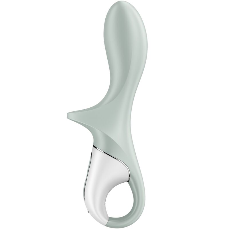 Satisfyer Air Pump Booty 3 Aufblasbarer Analvibrator Graugrün