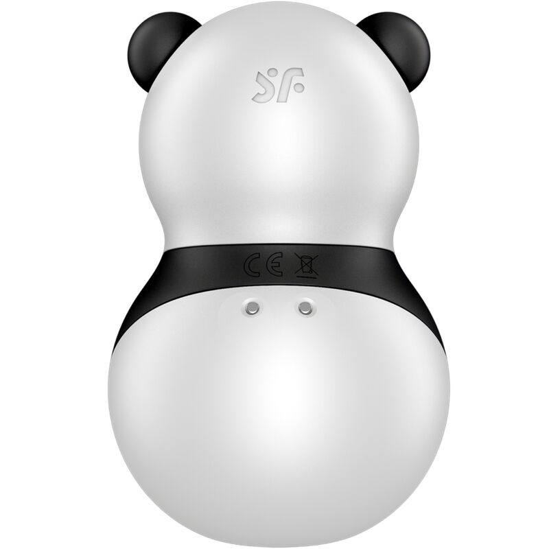 Satisfyer Pocket Panda Stimulator & Vibrator Schwarz Weiss