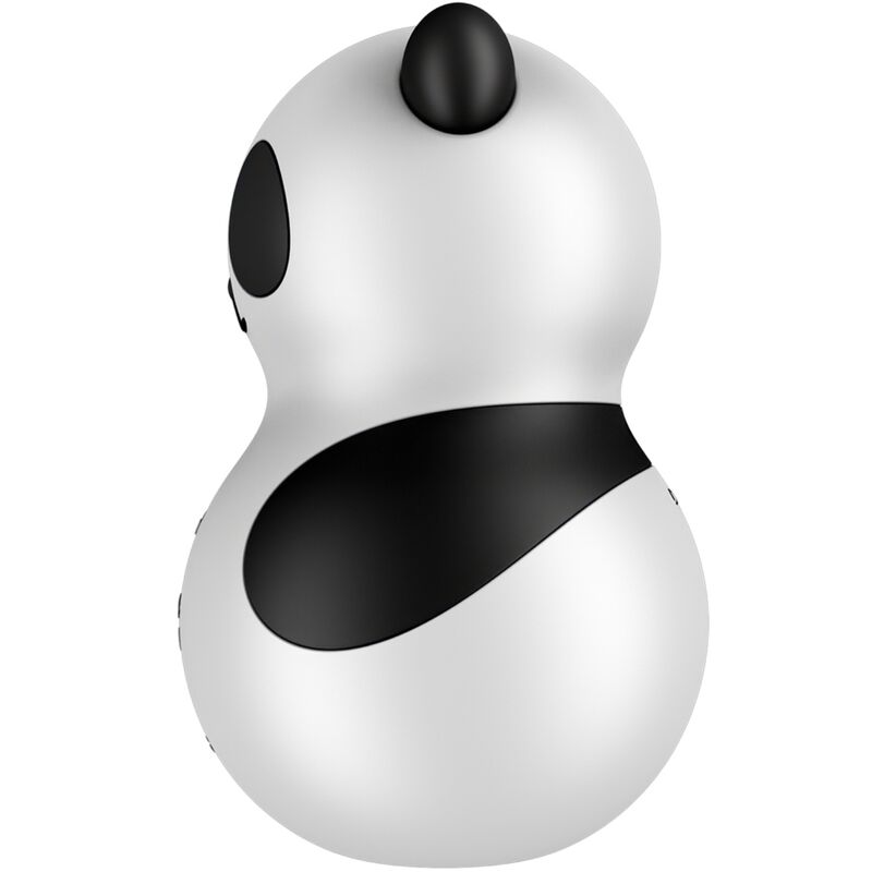 Satisfyer Pocket Panda Stimulator & Vibrator Schwarz Weiss