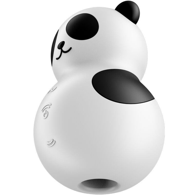 Satisfyer Pocket Panda Stimulator & Vibrator Schwarz Weiss