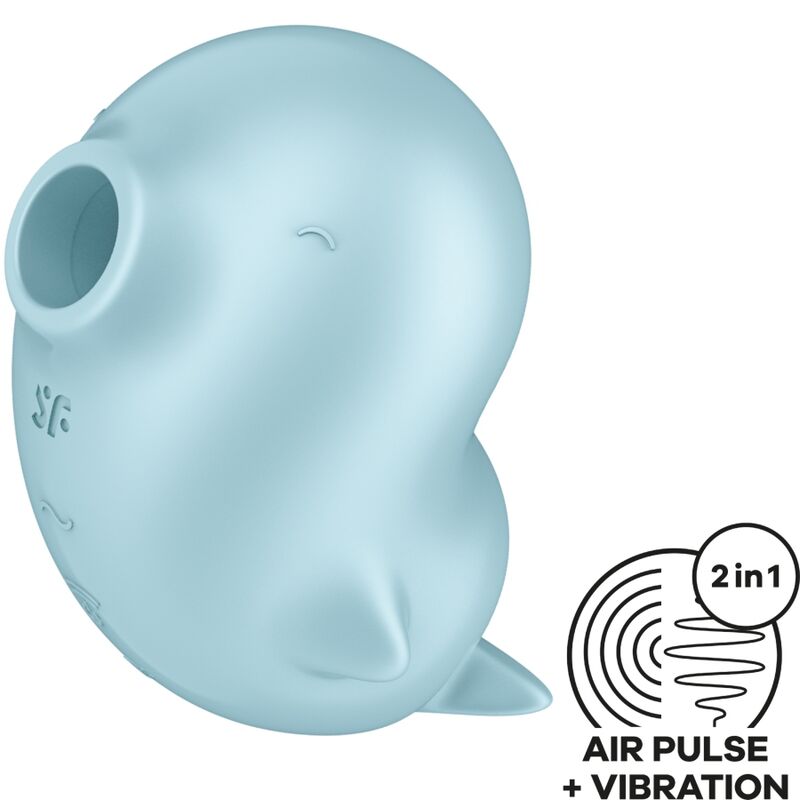 Satisfyer Sassy Seal Stimulator & Vibrator Blau