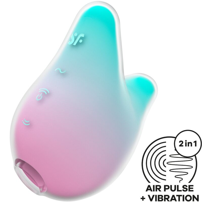 Satisfyer Mermaid Vibes Stimulator & Vibrator Mint und Pink