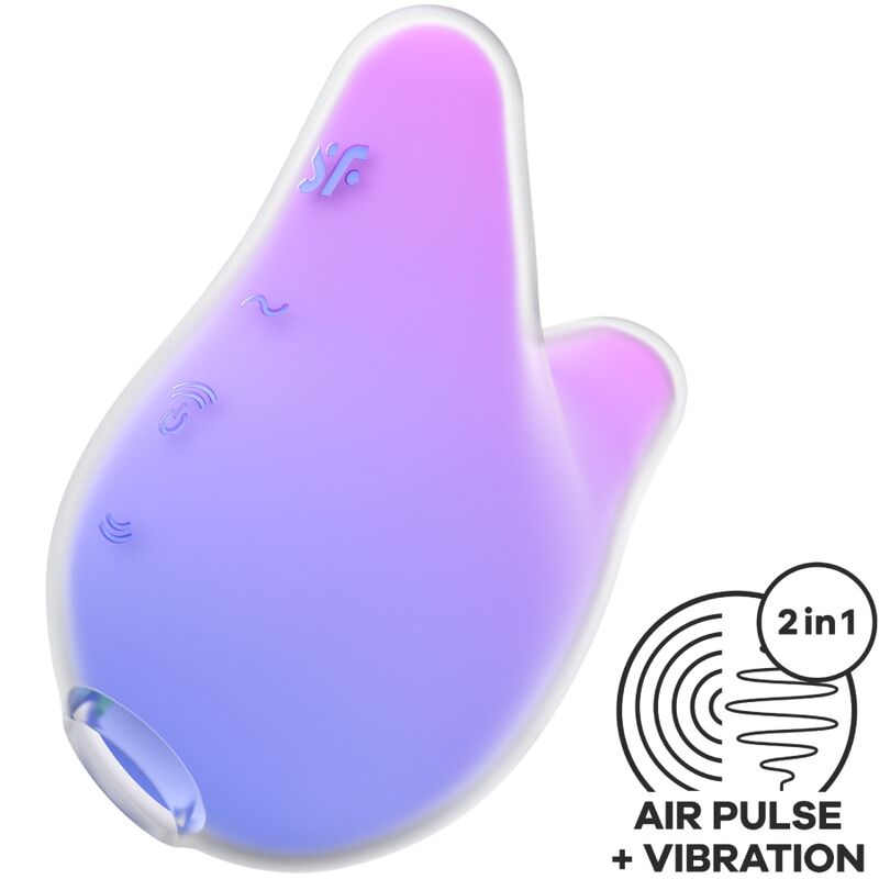 Satisfyer Mermaid Vibes Stimulator & Vibrator Violett und Rosa