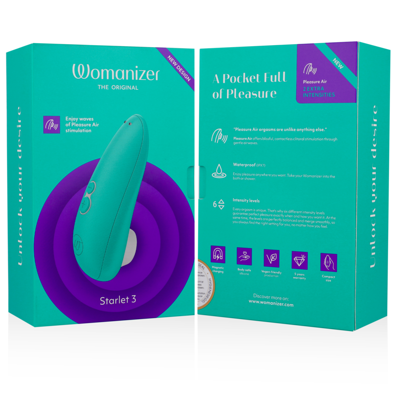 Womanizer Starlet 3 Klitoralstimulator Türkis