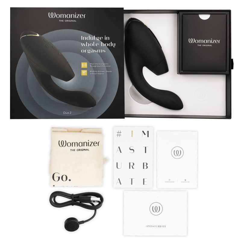 Womanizer Duo 2 Stimulator Schwarz