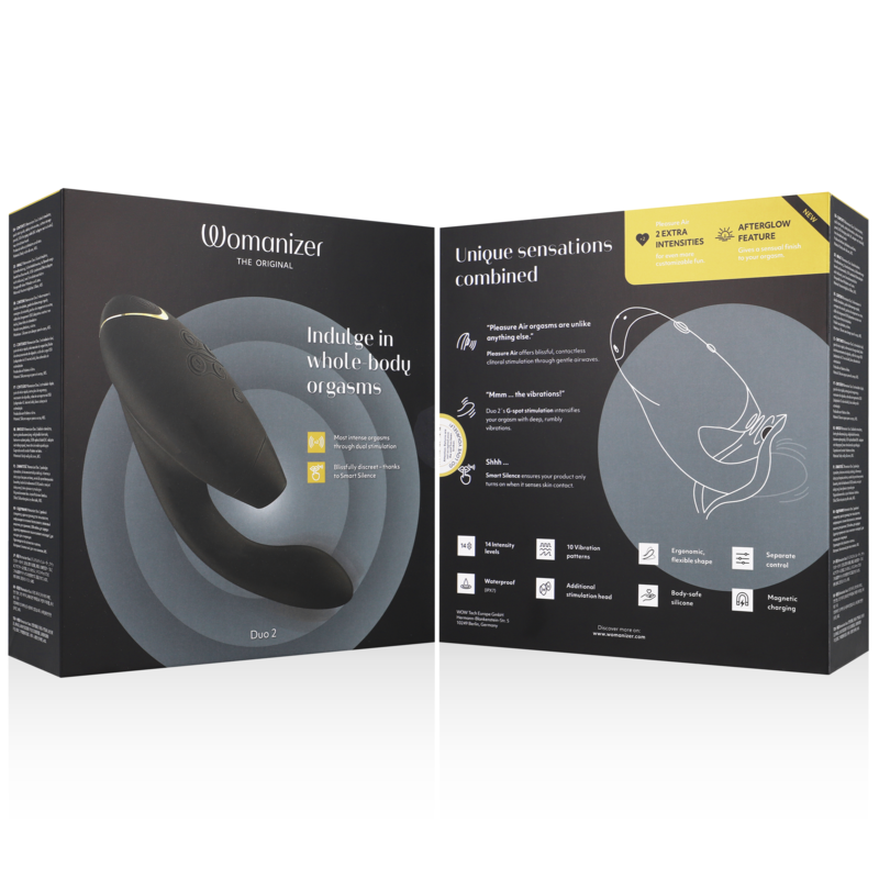 Womanizer Duo 2 Stimulator Schwarz