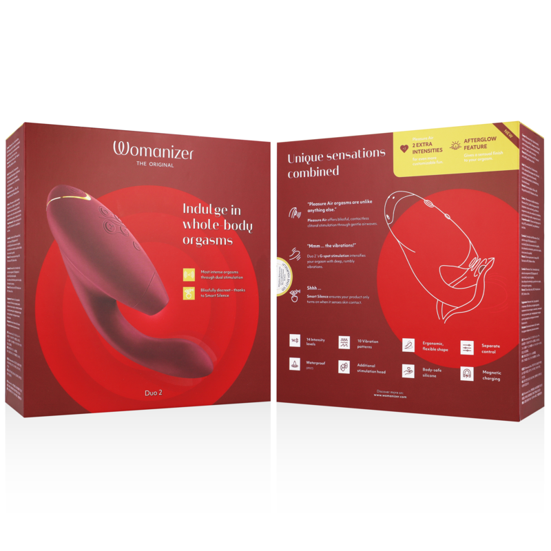 Womanizer Duo 2 Stimulator Bordeaux