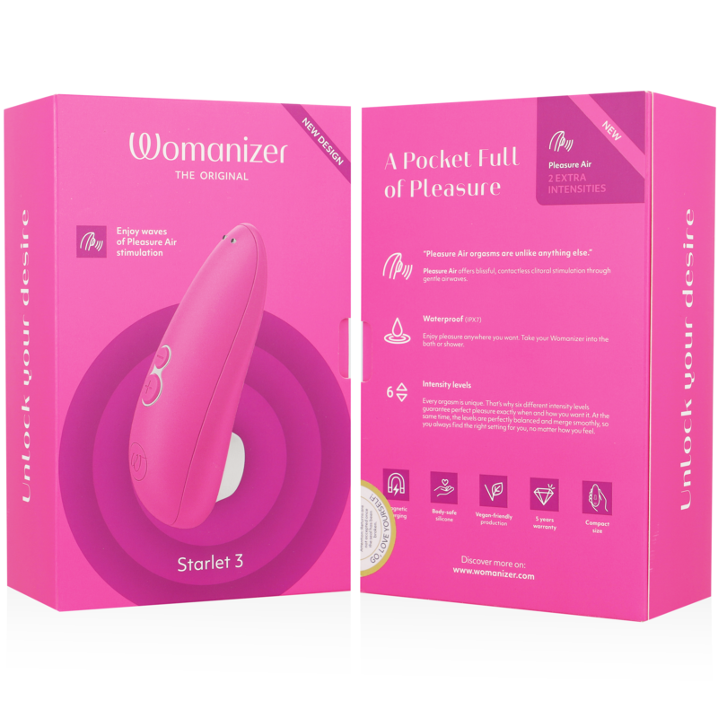 Womanizer Starlet 3 Klitoralstimulator Rosa