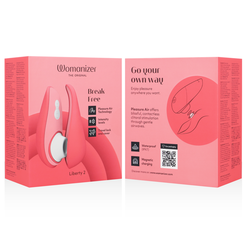 Womanizer – Liberty 2 Klitorisstimulator & Saugrosa