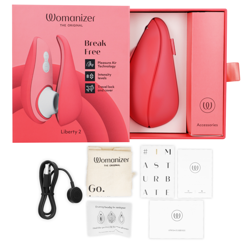 Womanizer – Liberty 2 Klitorisstimulator & Saugrosa
