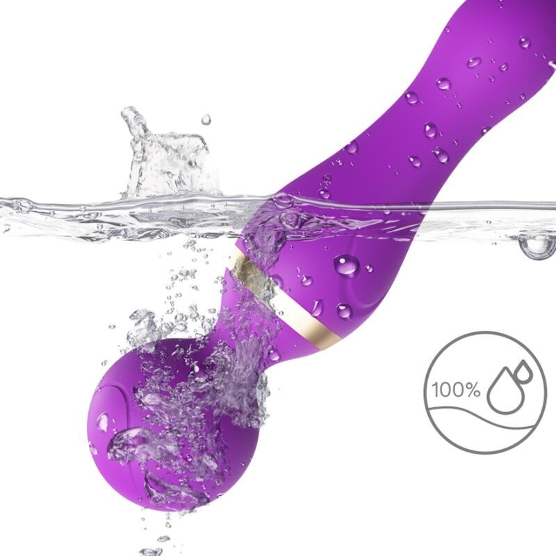Armony – Freeza Massager & Vibrator Super Flexibler Kopf Lila