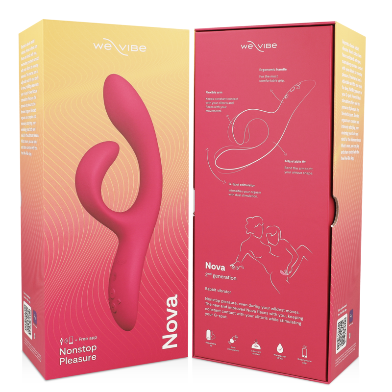 We-Vibe Nova App-gesteuerter G-Punkt Rabbit-Vibrator