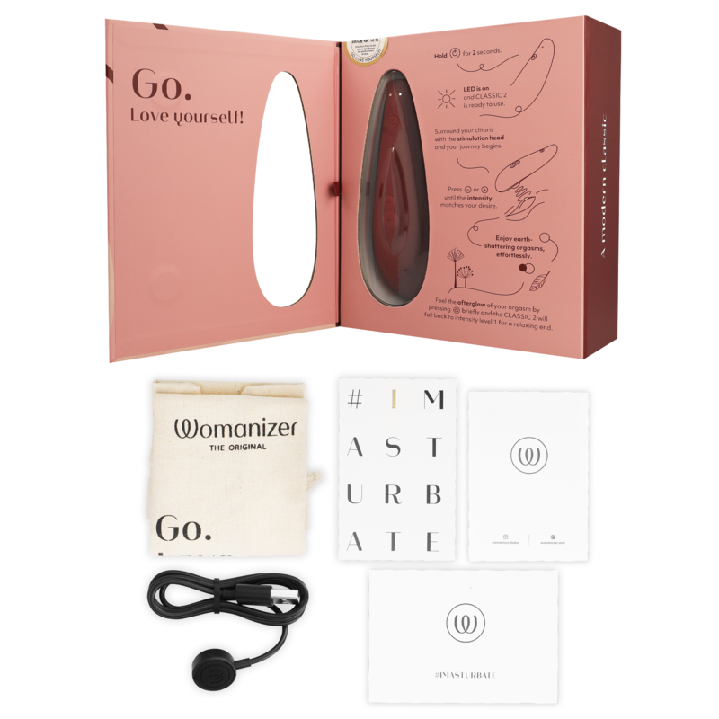Womanizer Classic 2 Klitoralstimulator Bordeaux