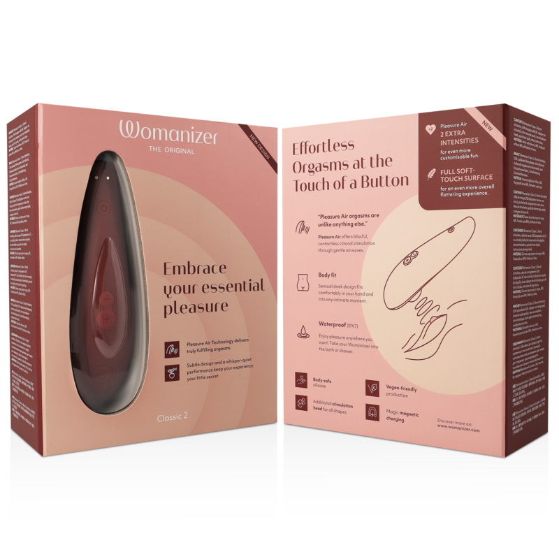 Womanizer Classic 2 Klitoralstimulator Bordeaux