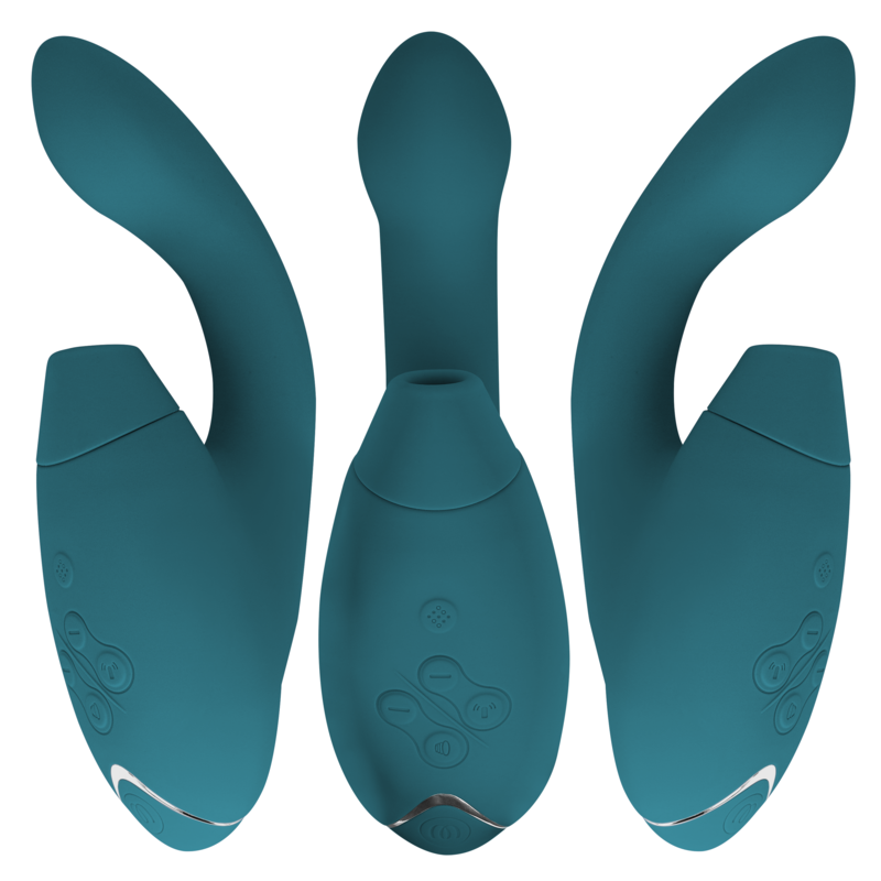 Womanizer Duo 2 Stimulator Blaues Benzin