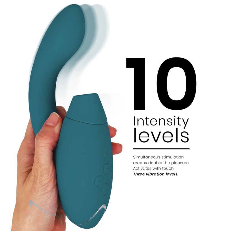 Womanizer Duo 2 Stimulator Blaues Benzin