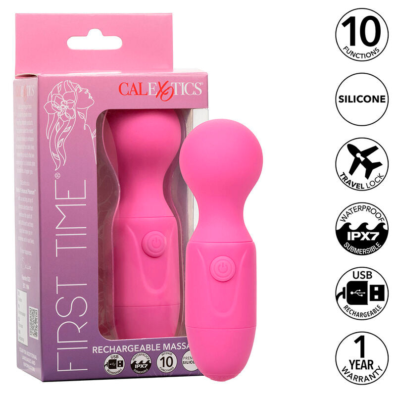 Calexotics First Time Wiederaufladbarer Massager 10 Vibrationen