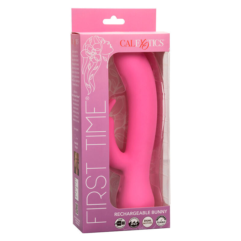 Calexotics First Time Vibrator Rabbit Wiederaufladbar Rosa