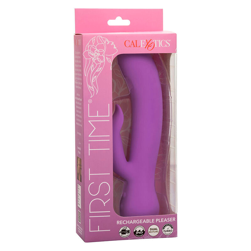 Calexotics First Time Vibrator Pleaser Wiederaufladbar Lila