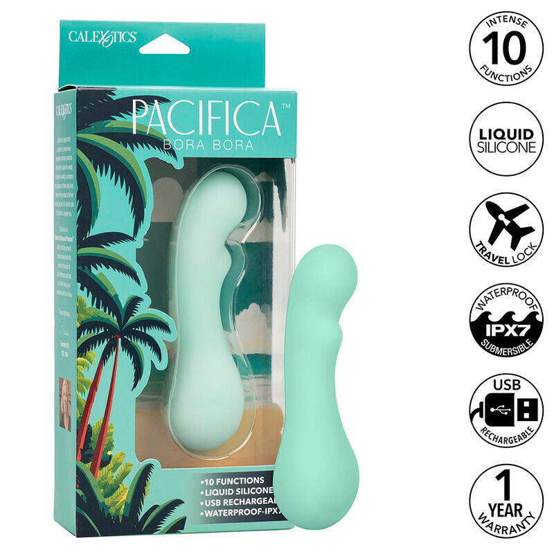 Calexotics – Pacifica Bora Bora Estimulator G-Spot 10 Vibrationen Aqua