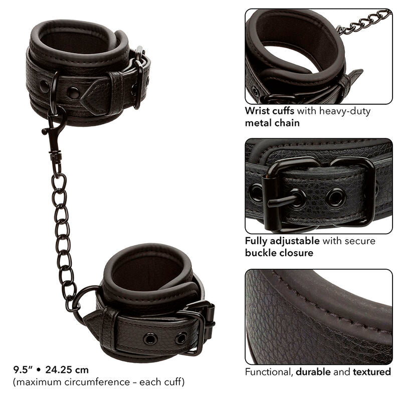 Calexotics – Nocturnal Leder Handgelenk Manschetten Verstellbar Sch...