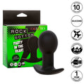 Calexotics Rock Bottom Anal Plug 10 Vibrationen Silikon Schwarz