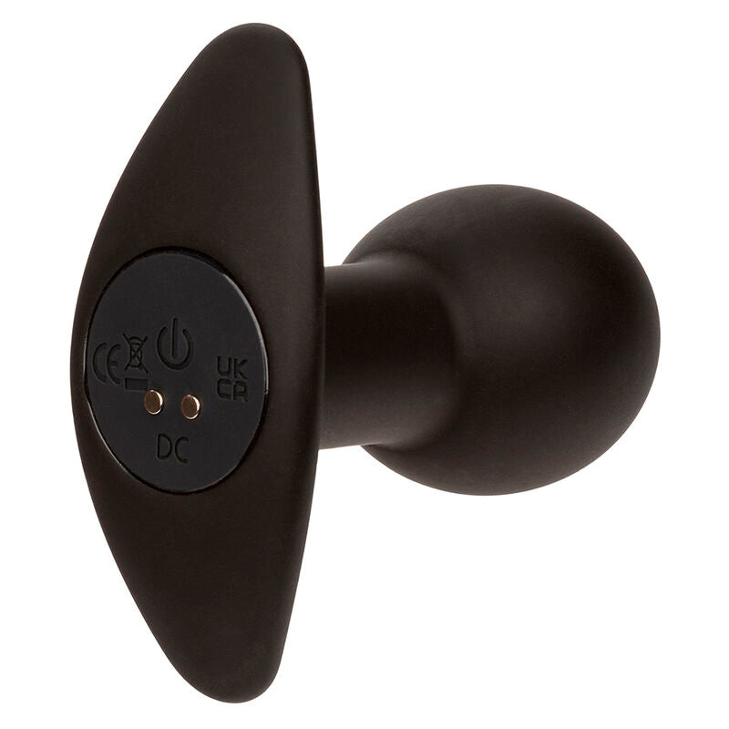 Calexotics Rock Bottom Anal Plug 10 Vibrationen Silikon Schwarz