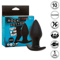 Calexotics – Rock Bottom Perfect Anal Plug 10 Vibrationen Silikon S...