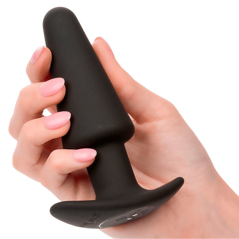 Calexotics Rock Bottom Tapered Anal Plug 10 Vibraciones Silikon