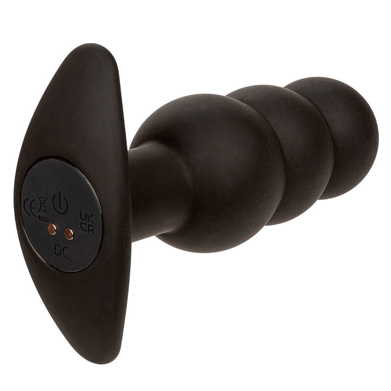 Calexotics Rock Bottom Anal Plug mit Perlen 10 Vibrationen