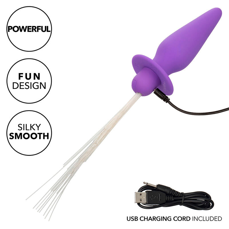 Calexotics – Southern Lights Light Up Leuchtende Analstecker 10 Vib...