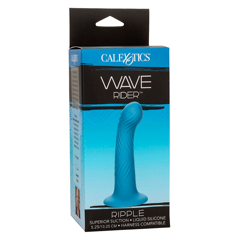 Calexotics Wave Rider Ripple Analstecker Blau