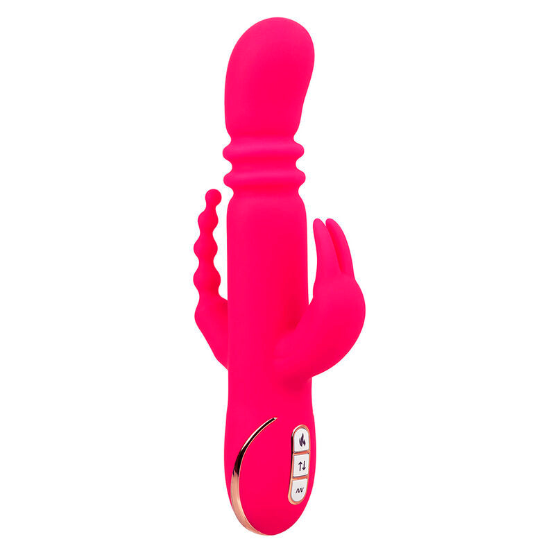 Calexotics – Jack Fantasy Dreifach Beheizter Vibrator Rabbit Rosa