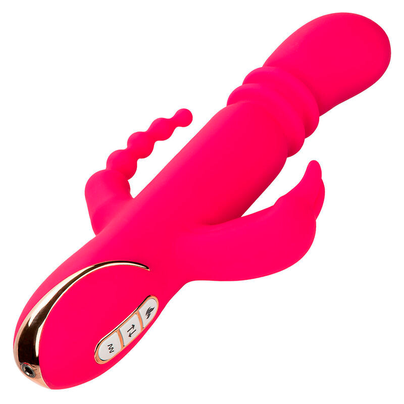 Calexotics – Jack Fantasy Dreifach Beheizter Vibrator Rabbit Rosa