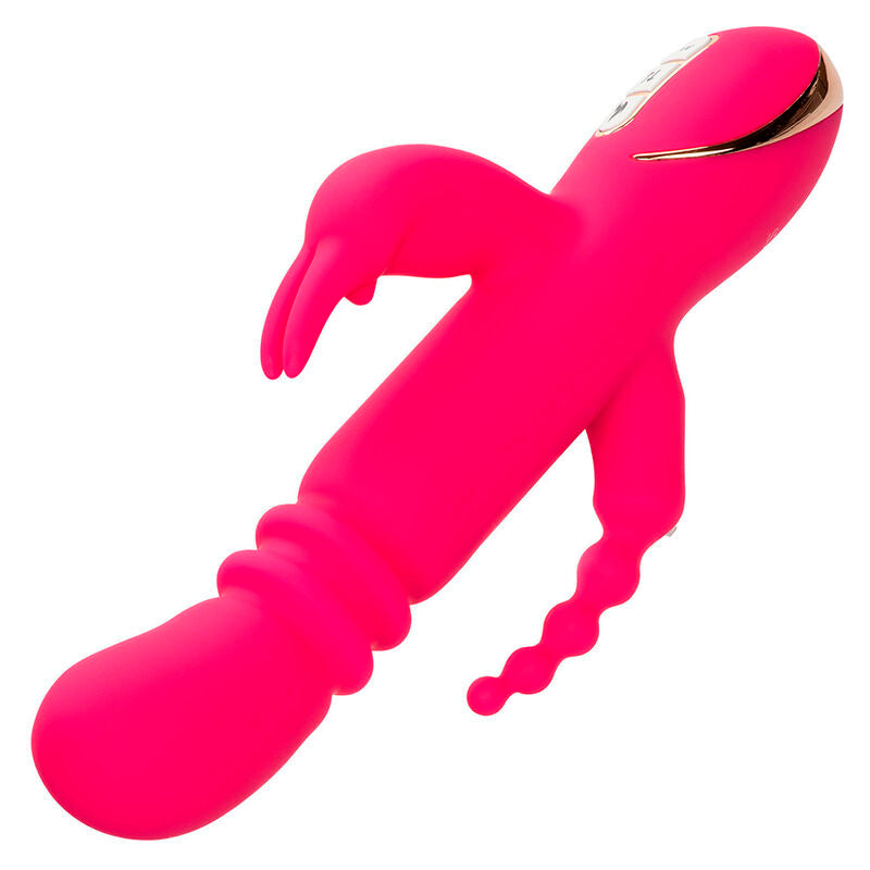Calexotics – Jack Fantasy Dreifach Beheizter Vibrator Rabbit Rosa