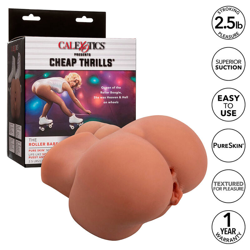 Calexotics The Roller Babe Doppelt Realistischer Masturbator,