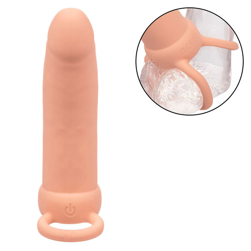 Calexotics Maxx Thick Dual Penetrator 10 Vibrationen Fleisch