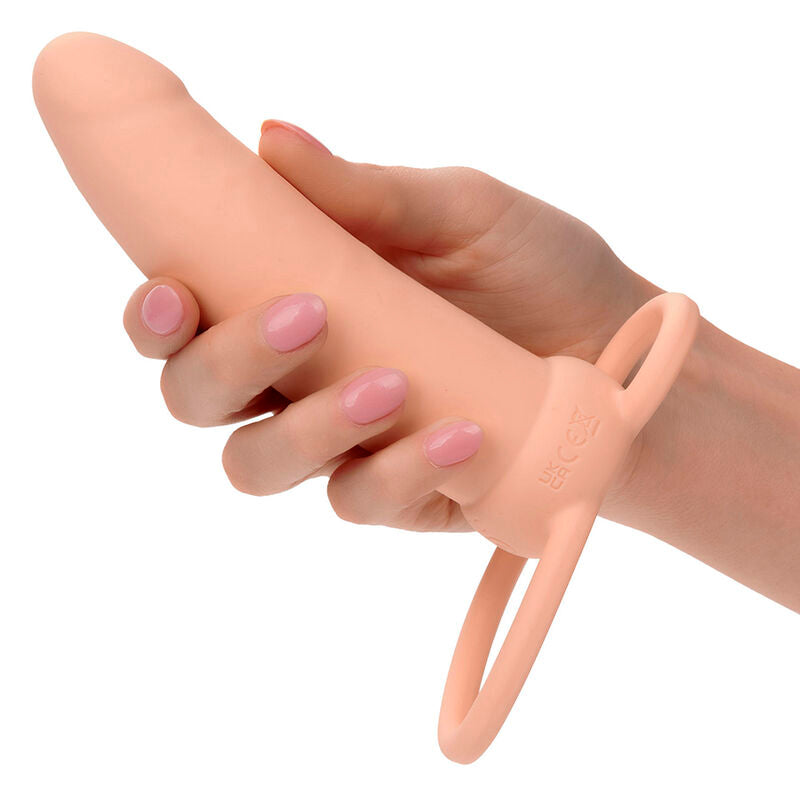 Calexotics Maxx Thick Dual Penetrator 10 Vibrationen Fleisch